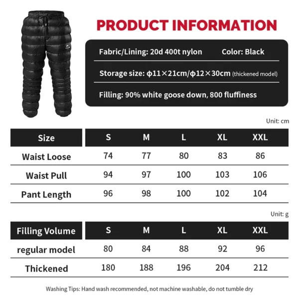NATUREHIKE  Winter Hiking Pants | Insulated, Waterproof - Image 5