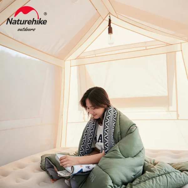 NATUREHIKE L150 Ultralight Sleeping Bag, All Seasons  Spliced, Washable  Camping & Travel - Image 6