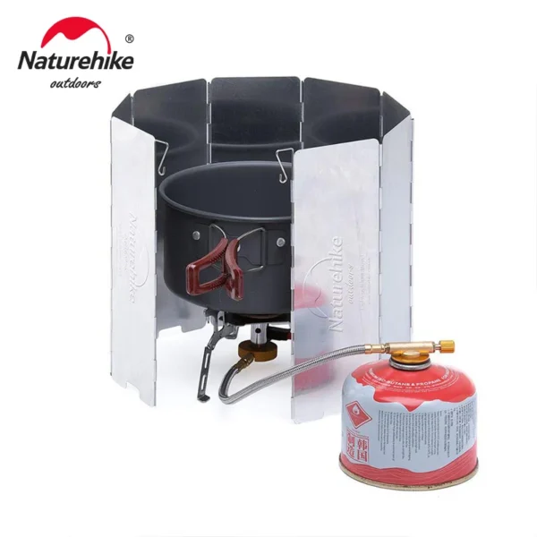 NATUREHIKE Foldable Windshield | Camping Stove Accessory - Image 4