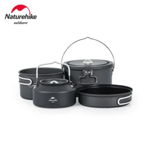 NATUREHIKE Aluminum Alloy Pots | Camping Cookware