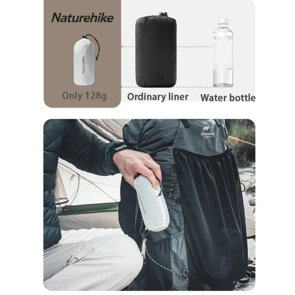 NATUREHIKE Sleeping Bag Liner Ultra-Light for Camping & Travel - Image 4
