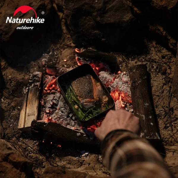 Ізольований ланч-бокс NATUREHIKE | Герметичний холодильник для пікніка - Зображення 6