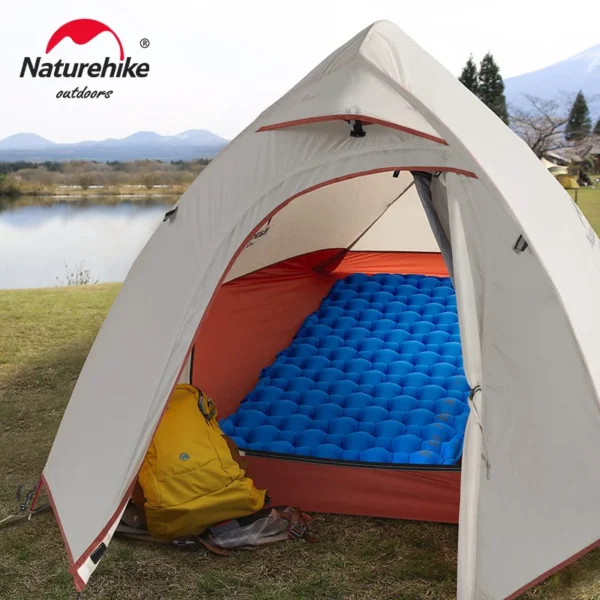  NATUREHIKE Inflatable Mattress, Ultralight Air Mattress for Camping & Hiking  - 18" - Image 6