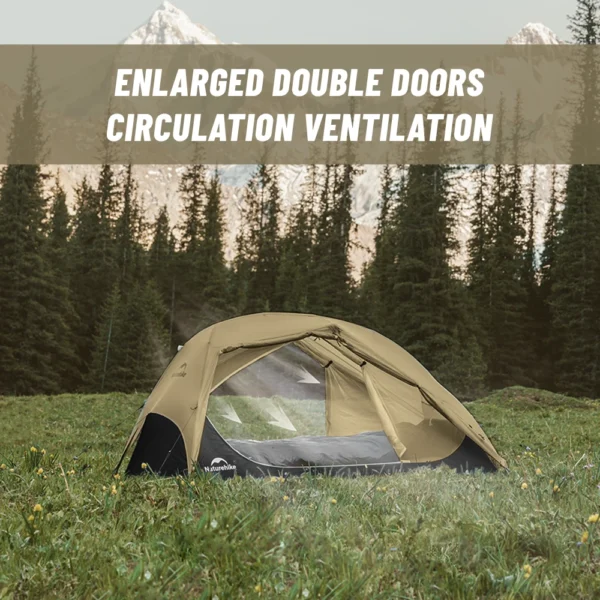  NATUREHIKE Star River UL Tent 2P Lightweight Backpacking - Image 2