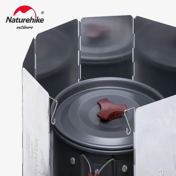NATUREHIKE Foldable Windshield | Camping Stove Accessory - Image 3