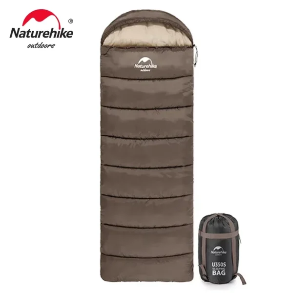 NATUREHIKE Ultralight Cotton Sleeping Bag, Winter Camping Bag