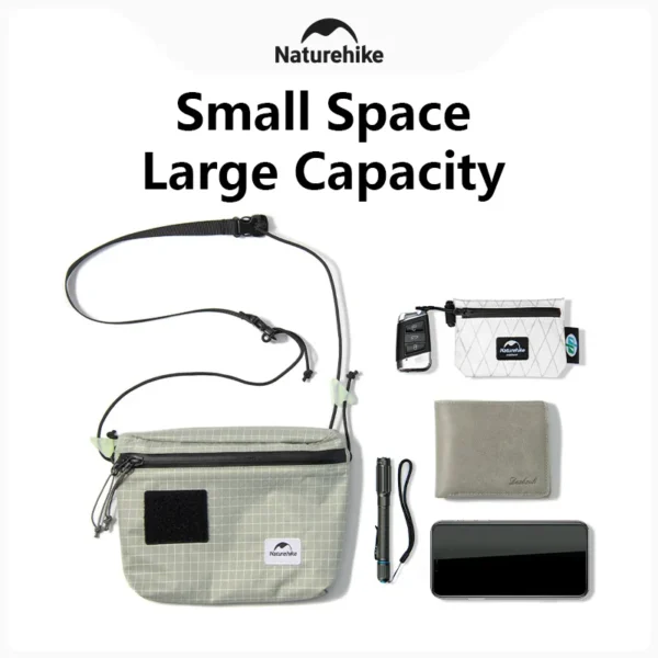 NATUREHIKE ZT-12 3L Waterproof Chest Pack, Hiking & Travel Bag - Image 4