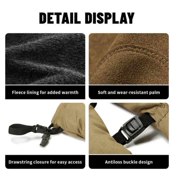 NATUREHIKE Warm Winter Gloves | Waterproof, Touchscreen - Image 3
