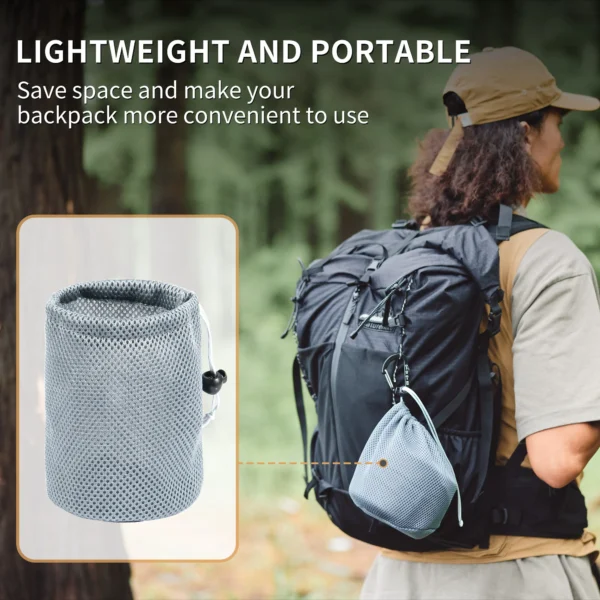 Naczynia kuchenne NATUREHIKE Titanium | Ultralekki zestaw turystyczny - obrazek 5
