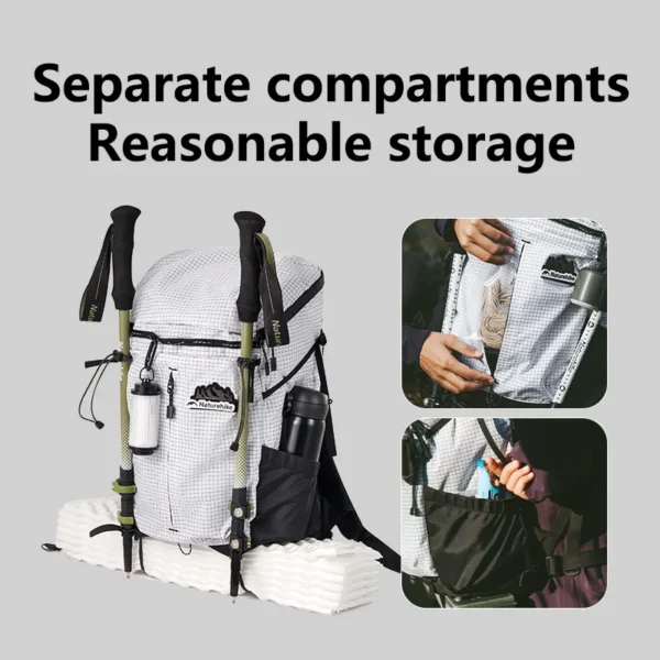 Легкий туристичний рюкзак NATUREHIKE Helium Series 25L - Зображення 3