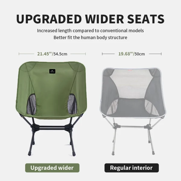 NATUREHIKE YL08 Moon Chair, Folding Camp & Hiking Chair | Breathable | Durable - Image 6