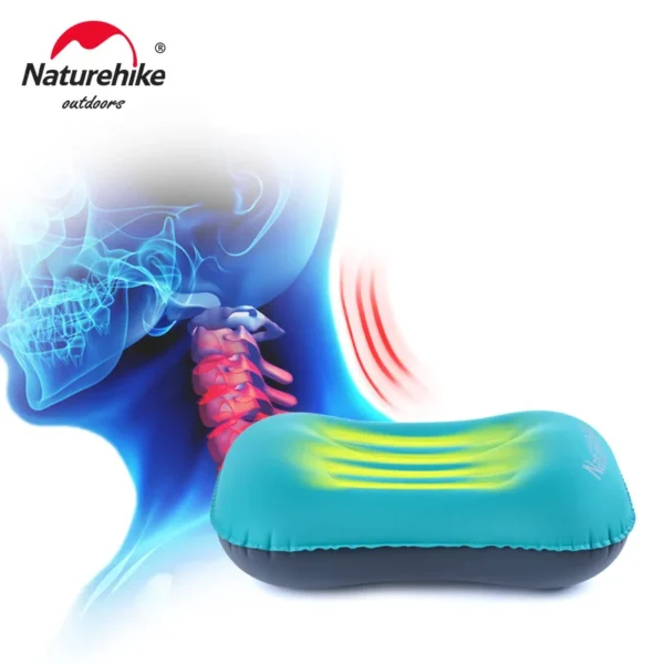 NATUREHIKE Inflatable Pillow for Hiking & Travel - Ultralight - Image 3