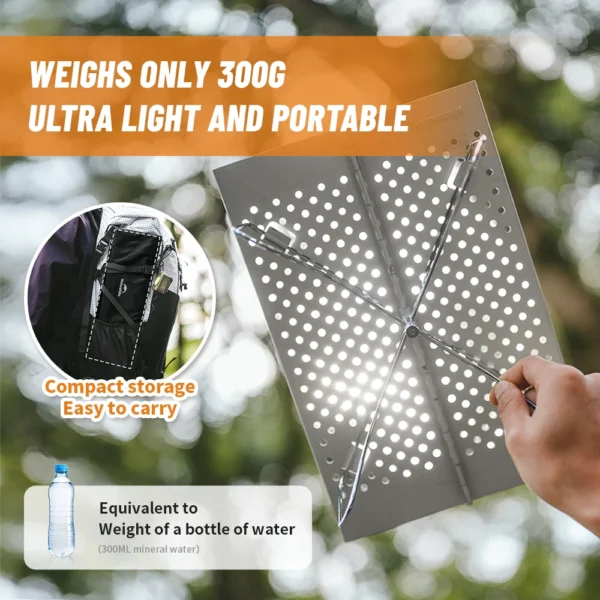 NATUREHIKE X01 Folding Ultralight Camp Table  Portable  Aluminum  hiker - Image 3