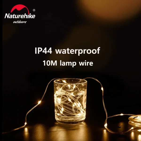 NATUREHIKE  Camping Lantern | Waterproof | Solar Powered - Image 2