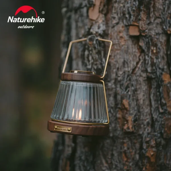 NATUREHIKE Вінтажний ліхтар | Підсвічник | Підвісний декор - Зображення 5