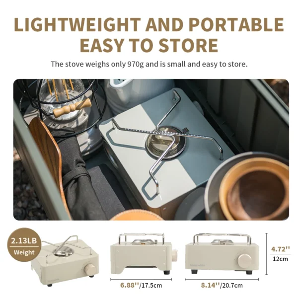 NATUREHIKE Butane Camp Stove | Lightweight & Portable - Image 5