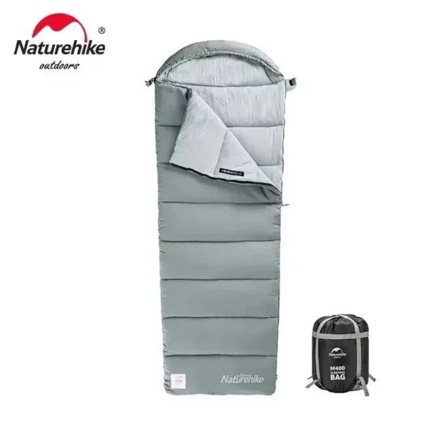  Легкий спальний мішок NATUREHIKE M180, подвійний M300, зимовий M400