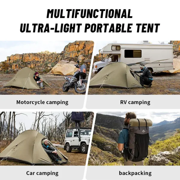  NATUREHIKE Ultralight Waterproof Backpacking Tent - Image 6