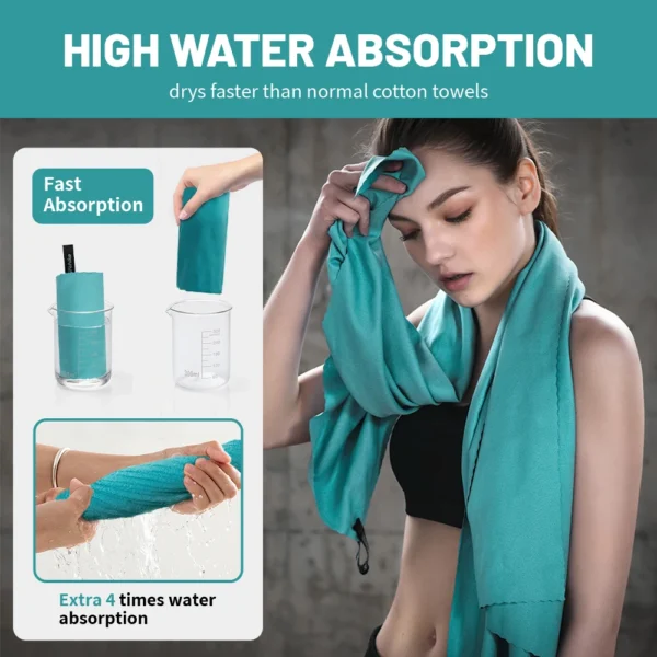 NATUREHIKE Quick Dry Towel | Travel & Beach Towels - Image 5