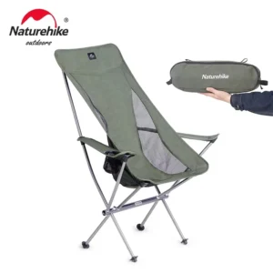 NATUREHIKE YL06 PLUS Ultralight Folding Camp Chair - HIGH BACK