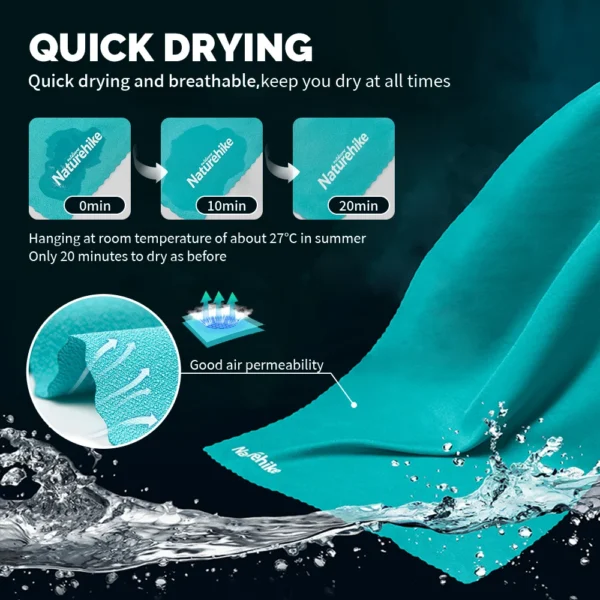 NATUREHIKE Quick Dry Towel | Travel & Beach Towels - Image 4