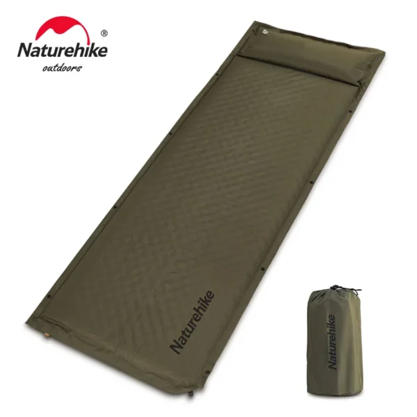 NATUREHIKE  Air Mattress D01 Self-Inflating Camping Pad for Hiking & Travel (1-2 People)