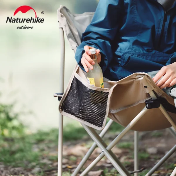 NATUREHIKE Star T01 Moon Chair Black Portable Camping Chair - Image 6