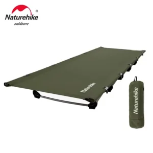 NATUREHIKE Ultralight Foldable Camping Bed Cot - Green