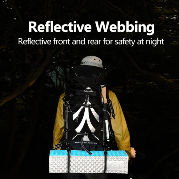 NATUREHIKE 70L Hiking Backpack, Professional Trekking & Camping Gear - Image 2