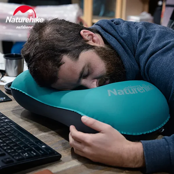 NATUREHIKE Inflatable Pillow for Hiking & Travel - Ultralight - Image 6