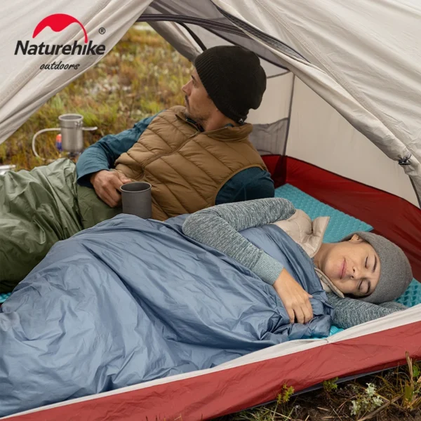  NATUREHIKE LW180 Ultralight Cotton Sleeping Bag  - Spring/Summer - Image 6