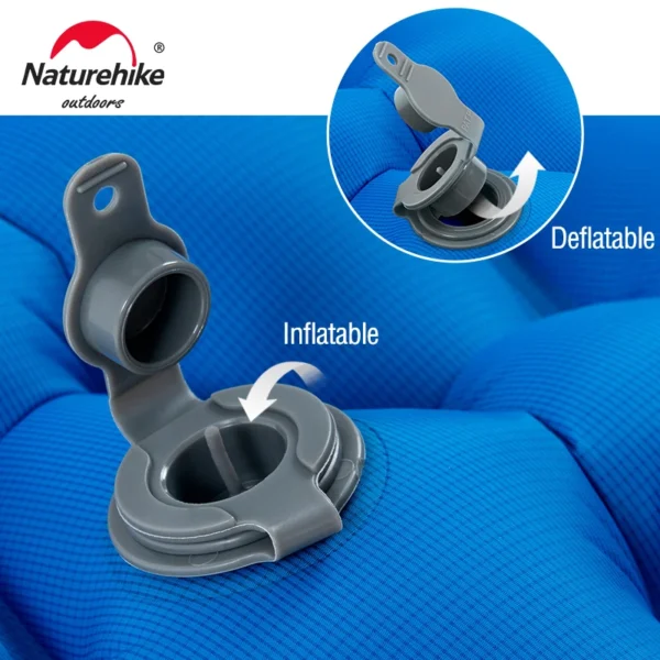  NATUREHIKE ultralight double air mattress for camping & travel - Image 6