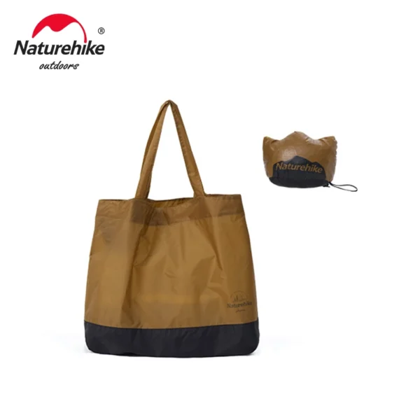 NATUREHIKE Folding Hiking Camp Gear Storage Bag  Multipurpose BROWN