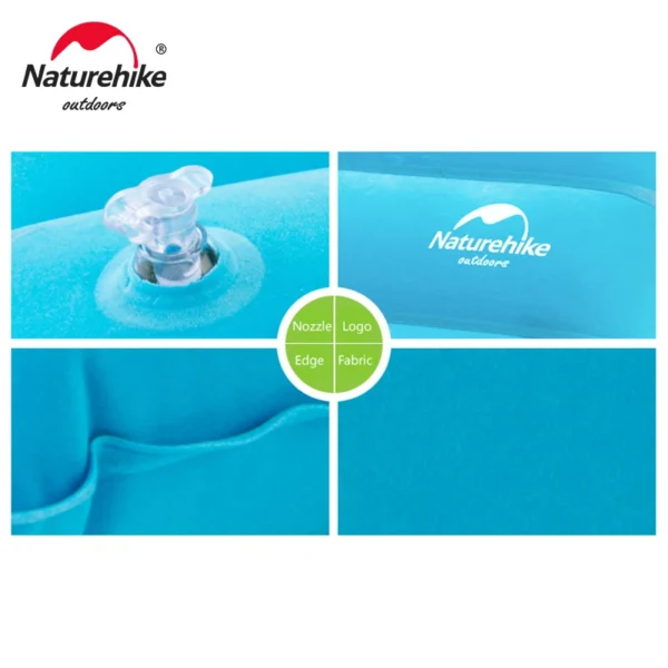 NATUREHIKE Ultralight Travel Pillow, Inflatable & Folding for Camping, Airplane & Hiking - Image 6