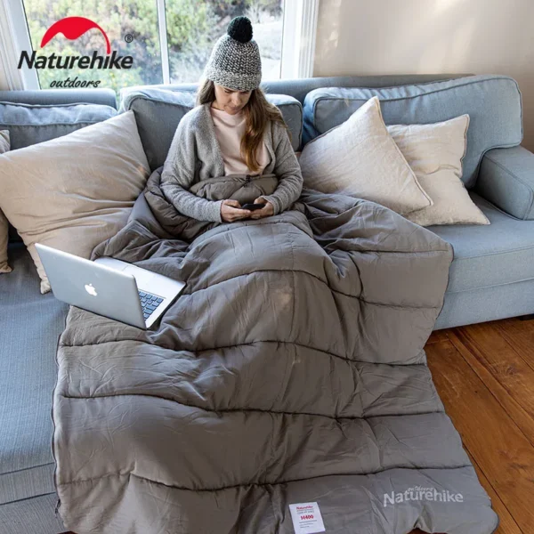 NATUREHIKE Ultralight Winter Spliceable M180 Sleeping Bag - Image 2