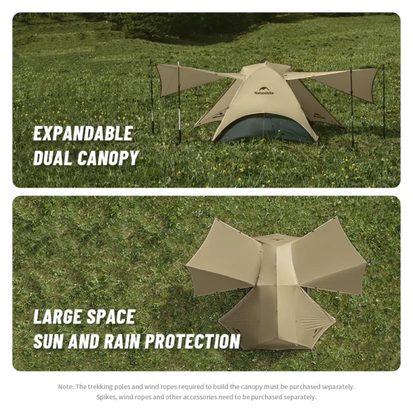  NATUREHIKE Star River UL Tent 2P Lightweight Backpacking - Image 3