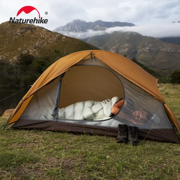 NATUREHIKE Tente de camping imperméable Randonnée Plage Pare-soleil 4 saisons – Image 6