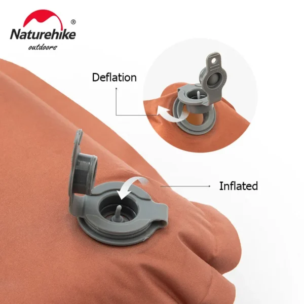  NATUREHIKE Self-Inflating Camping Pillow Ultralight 3D - Image 4