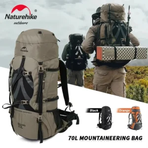 NATUREHIKE 70L Hiking Backpack, Professional Trekking & Camping Gear