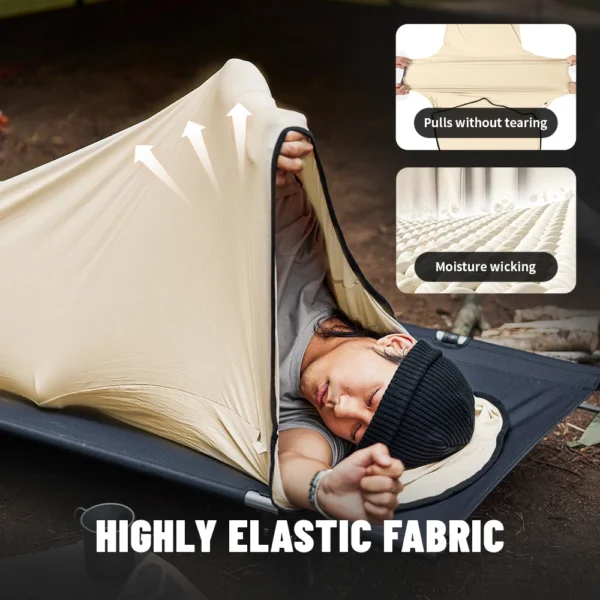 NATUREHIKE 0 Degree Down Sleeping Bag, Ultra-Light & Cozy - Image 2