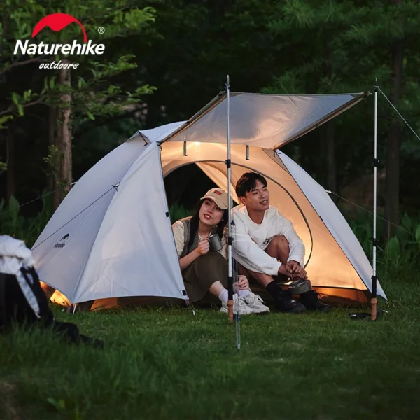  NATUREHIKE Cloud River Tent, 2-3 Person, Waterproof, UPF50+ - Image 2