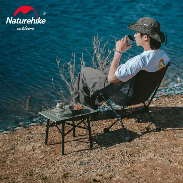 NATUREHIKE Ultralight Folding Camping Table for Hiking/Picnic - Image 2