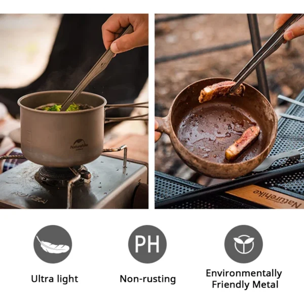NATUREHIKE Titanium Grill Clip |  Outdoor Camping Cookware - Image 3
