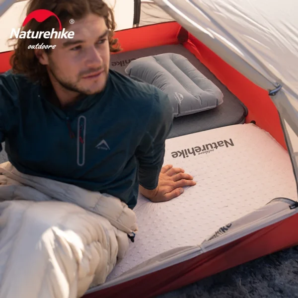 NATUREHIKE Air Mattress Ultralight Self-Inflating Camping Mat  Sleeping Pad - Image 2
