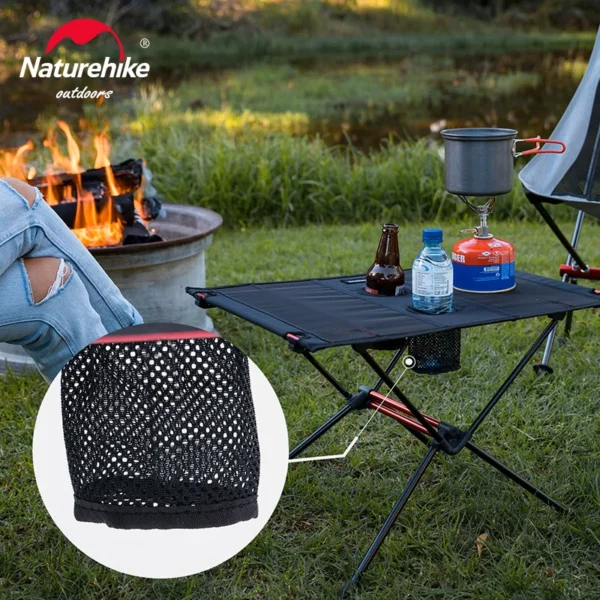 NATUREHIKE Portable Folding Picnic Table for Camping & Fishing - Image 3