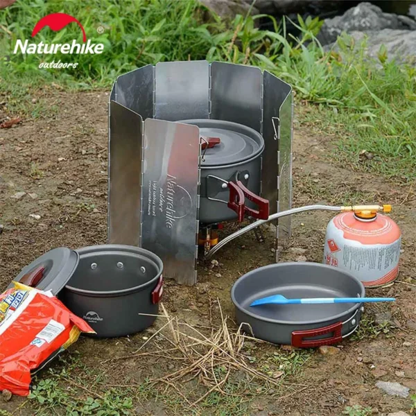 NATUREHIKE Foldable Windshield | Camping Stove Accessory - Image 6