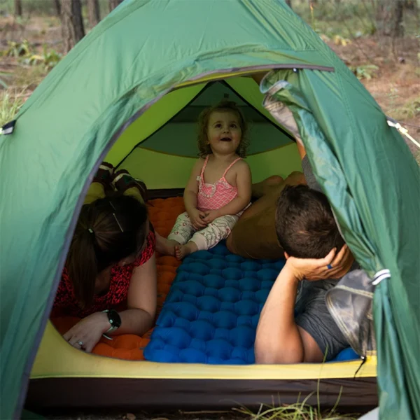  NATUREHIKE Inflatable Mattress, Ultralight Air Mattress for Camping & Hiking  - 18" - Image 2