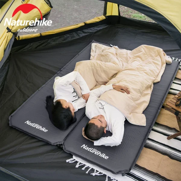 NATUREHIKE Ultralight Inflatable Camping Mat, 5cm Thick  Sleeping Pad - Image 2